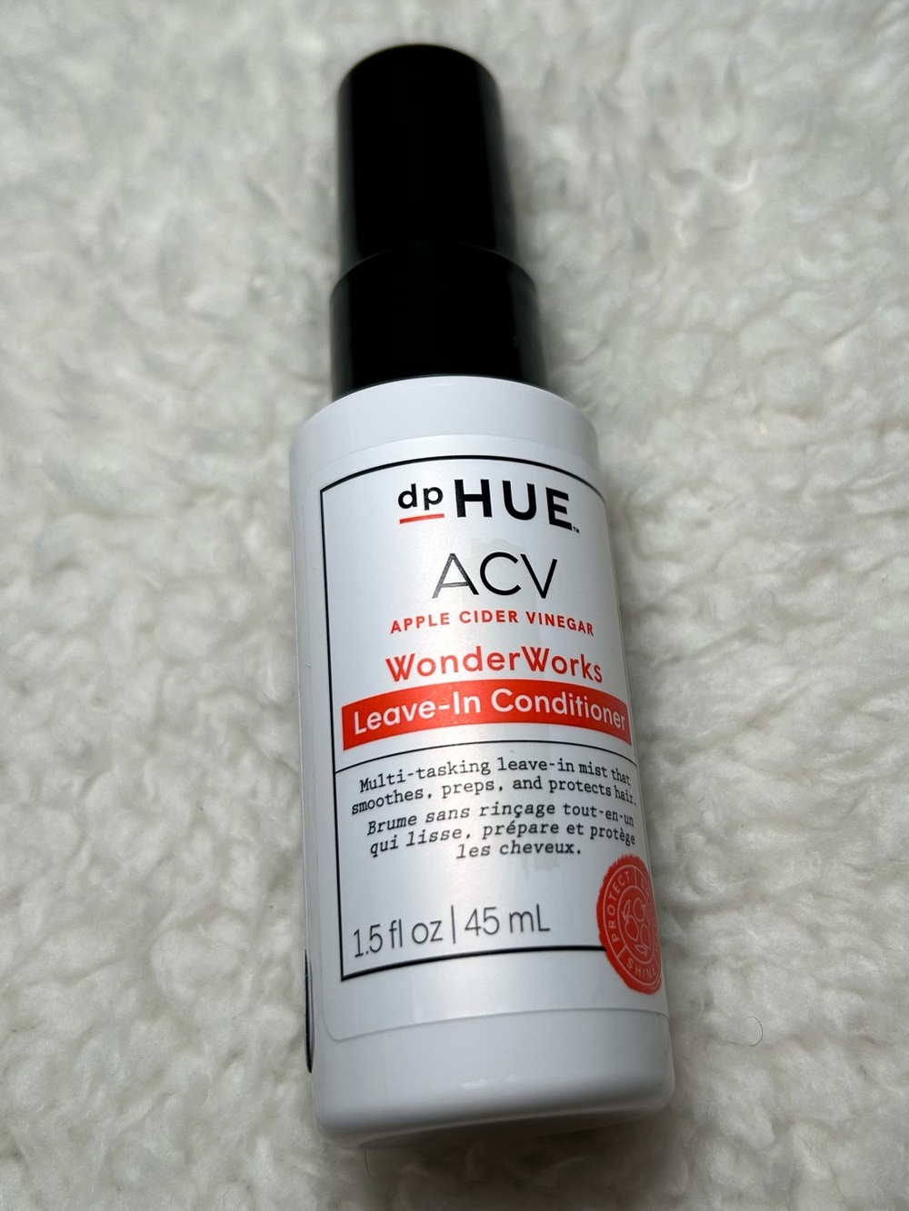 DpHue Apple Cider Vinegar Wonderworks Leave In Conditioner 1.5 oz New